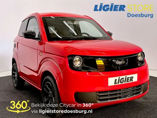 Ligier Myli I.DEAL Diesel citycar met frisse look en praktische uitrusting!