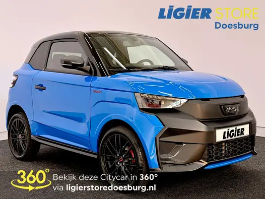 Ligier Myli Ultimate Black Line (actieradius 192 km WMTC) Rijd de toekomst tegemoet met de Myli Ultimate!