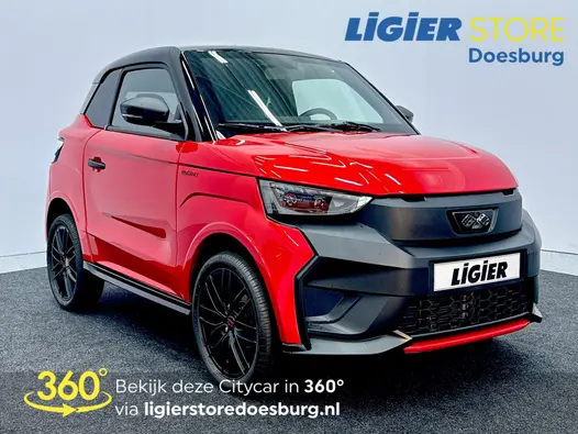 Ligier JS50 Ultimate Toledo rood(actieradius 192 km WMTC) Rijd de toekomst zorgeloos tegemoet!