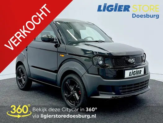 Ligier Myli R.EBEL Edition Design! 12 KWH karaktervolle elektrische citycar met extra zekerheid!
